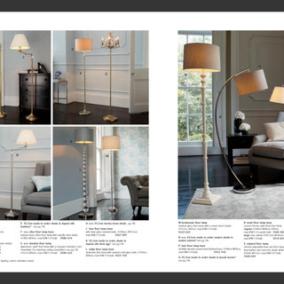 Laura Ashley フロアランプの画像