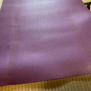 ホットヨガに！ヨガマットの画像