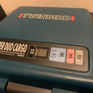 ツインバード ポータブル冷温庫 スーパーデュオカーゴ OR-C662の画像