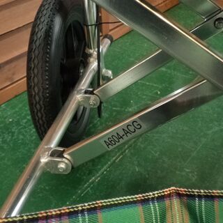 【愛品倶楽部柏店】KADOKURA（カドクラ） 介助用 車椅子 A604-ACG【問合わせ番号：101-024553 002】の画像