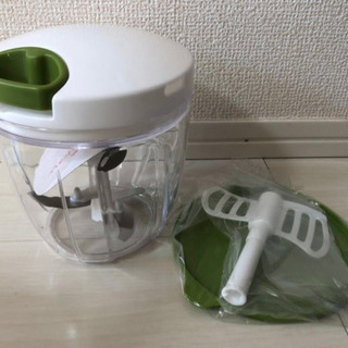 【新品・未使用】ブンブンチョッパー みじん切り器の画像