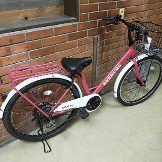 自転車 26インチ REXBURG ピンク C2106012