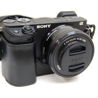 美品 SONY デジタル一眼レフカメラ α6400 ILCE-6400L E PZ 16-50mm F3.5-