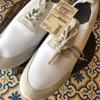 新品タグあり　無印良品　メンズ　スニーカー　27ｃｍ