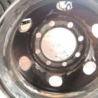 トラック ダンプ 10t メッキホイールの画像