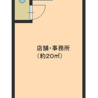 ★貸店舗・事務所★河内松原駅８分　１階路面店約２０㎡　視認性良好...