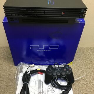 ジャンク PS2  箱 本体 コントローラー ケーブル 説明書