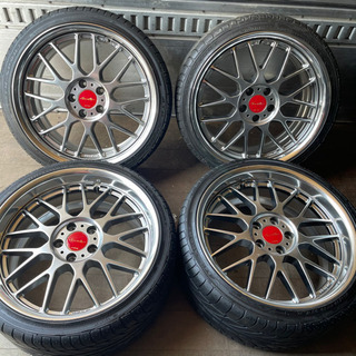 希少　WORK ユーロライン　19インチ　265/30R19 235/35R19 夏タイヤ　