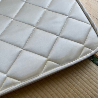 FibreLux ココナッツファイバー　マットレス シングル 高反発 三つ折り 3つ折り 厚さ6cm ベッド 折りたたみの画像