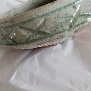 茶道具‐菓子器　伊賀焼の画像