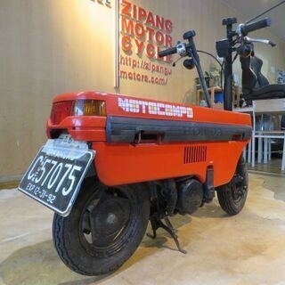 □HONDA MOTOCOMBO AB12 ホンダ モトコンボ 50cc レッド 実動! 原付 原チャリ スクーター バイク 札幌発の画像
