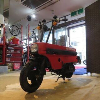 □HONDA MOTOCOMBO AB12 ホンダ モトコンボ 50cc レッド 実動! 原付 原チャリ スクーター バイク 札幌発の画像