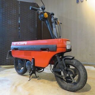□HONDA MOTOCOMBO AB12 ホンダ モトコンボ 50cc レッド 実動! 原付 原チャリ スクーター バイク 札幌発の画像