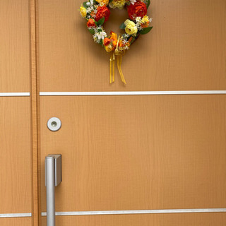 フラワー　リース　ハンドメイドの画像