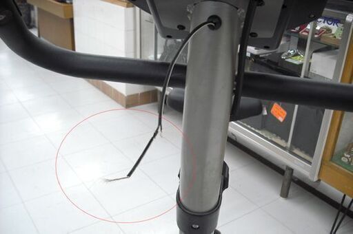 訳あり アルインコ エアロバイク AF6200 電動バイク エクササイズ 苫小牧西店
