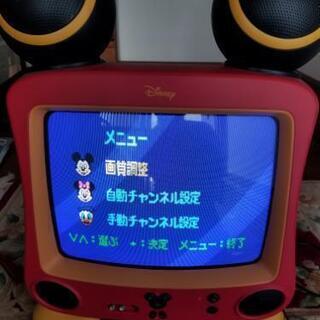 Disney ディズニーのブラウン管テレビ14インチ 動作品 福岡