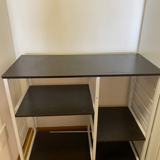 WLIVE レンジ台 レンジボード レンジ棚 省スペース 幅90*奥行40*高さ82cm の画像