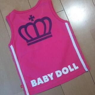 中古タンクトップ100ラズ★ベビードールBABYDOLLベビド