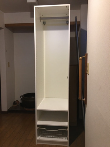 PAX 美品　IKEA 鏡扉付き クローゼット