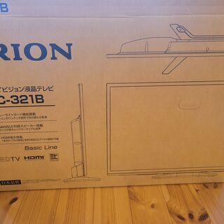 ORION 32型 液晶テレビ NHC-321B ハイビジョン ブルーライト軽減 オリオン の画像