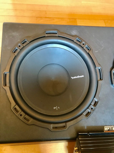 Rockford PUNCH P1 ウーファー 12インチ セット / ロックフォード ウーハー アンプ