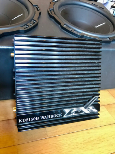 Rockford PUNCH P1 ウーファー 12インチ セット / ロックフォード ウーハー アンプ