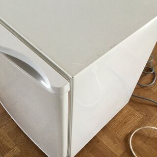 Haier ハイアール 1ドア冷蔵庫 JR-N40CL 左開き ホワイト 小型 ホテル 単身 2013年製の画像