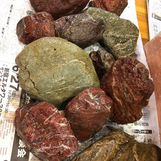 【あげます】土留め、庭石の画像