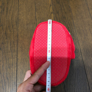 ◾︎てんとう虫のモコモコスリッパですの画像