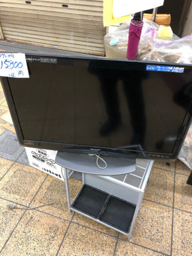 シャープ32インチ　ブルーレイ付き　値下げ