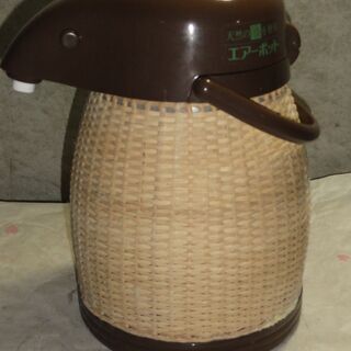 使用少なめ　ZOJIRUSHI 象印 藤エアーポット AAA-1...