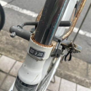 自転車　27インチ　6段階ギア