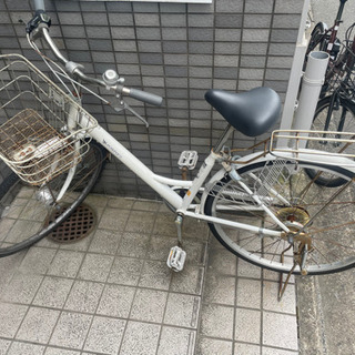 自転車　27インチ　6段階ギアの画像