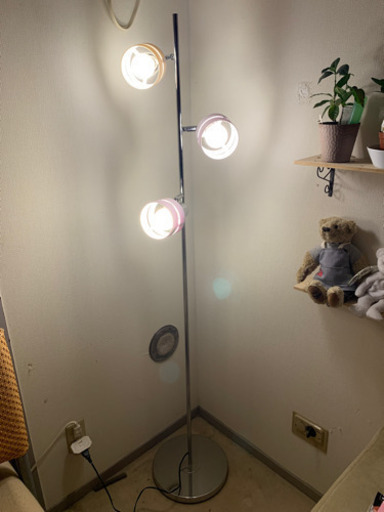 フロアライト　ほぼ新品