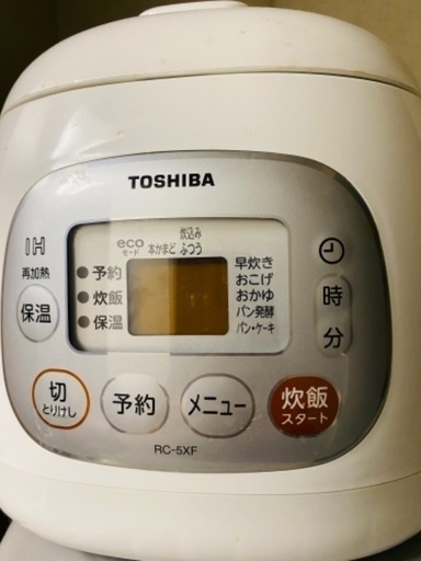 RC-5XF TOSHIBA　炊飯器