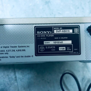 ET1259A⭐️SONY DVDプレーヤー⭐️の画像
