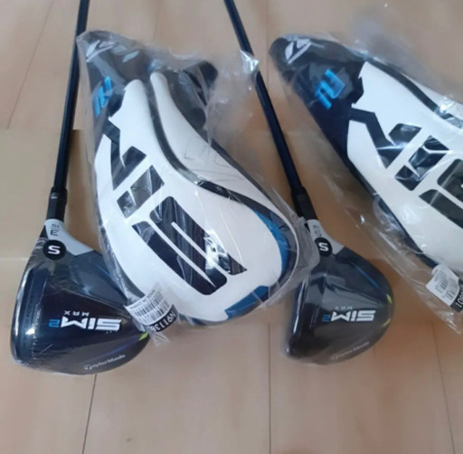 新品未使用　テーラーメイドSIM2maxフェアウェイウッド#3,#5セット