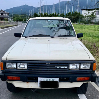 ダットサン720 NISSAN 日産　Wキャブ