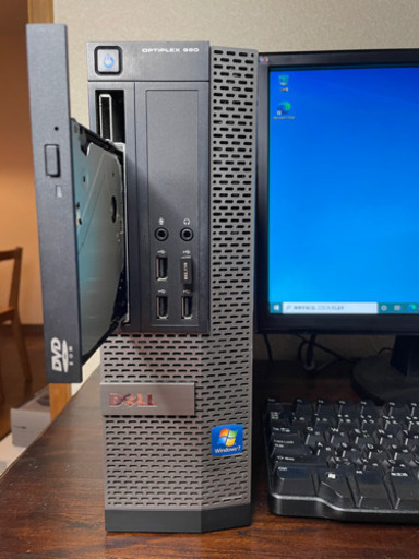 遊びに仕事に大活躍♪インテルCore i3CPU搭載パソコン一式　内蔵スピーカー付き
