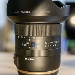 【美品】 TAMRON 10-24mm F/3.5-4.5 Di II VC HLD (Model B023) キヤノン用