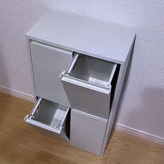 無印　ゴミ箱　ボックスの画像
