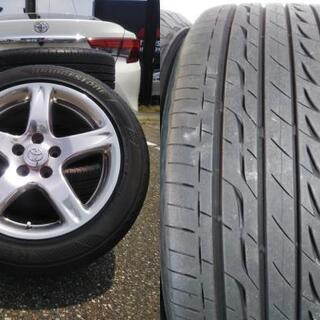 夏17インチ アリベル純正 メッキ【富山】人気 レグノ 225/50R17 アリスト ベルテックス 純正 レクサス マークX クラウン マジェスタ カムリ エスティマの画像