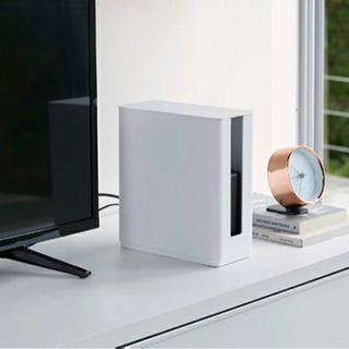 【山崎実業】wifiルーター収納ケース2ヶの画像