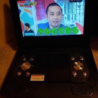 【受付終了】【中古品】フルセグ搭載 ポータブルDVDプレーヤー ...