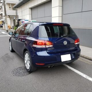 ゴルフハイライン　H23　車検4/5　走行43000ｋ　社外2ＤＩＮナビ＆地デジＴＶ　専用シート＆専用17ＡＷ　キセノン　クルコン コーナーセンサー　禁煙車の画像