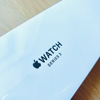 新品・未開封 APPLE WATCH3 38mmの画像