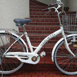 【中古自転車】26インチ変速なし　サドル新品❗️LEDライト　若...