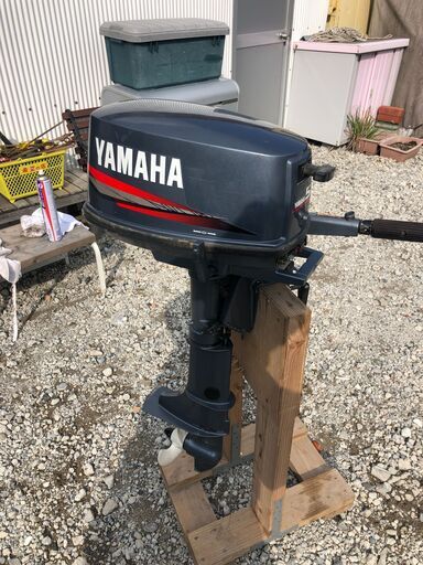 週末値下げヤマハ２スト船外機５馬力　使用頻度少ない