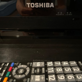 TOSHIBA REGYA レグザ　TV  32インチ　テレビ台の画像