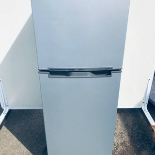 ①✨2018年製✨1172番 ✨エスキュービズム 2ドア冷凍冷蔵庫✨AR-138L02SL‼️